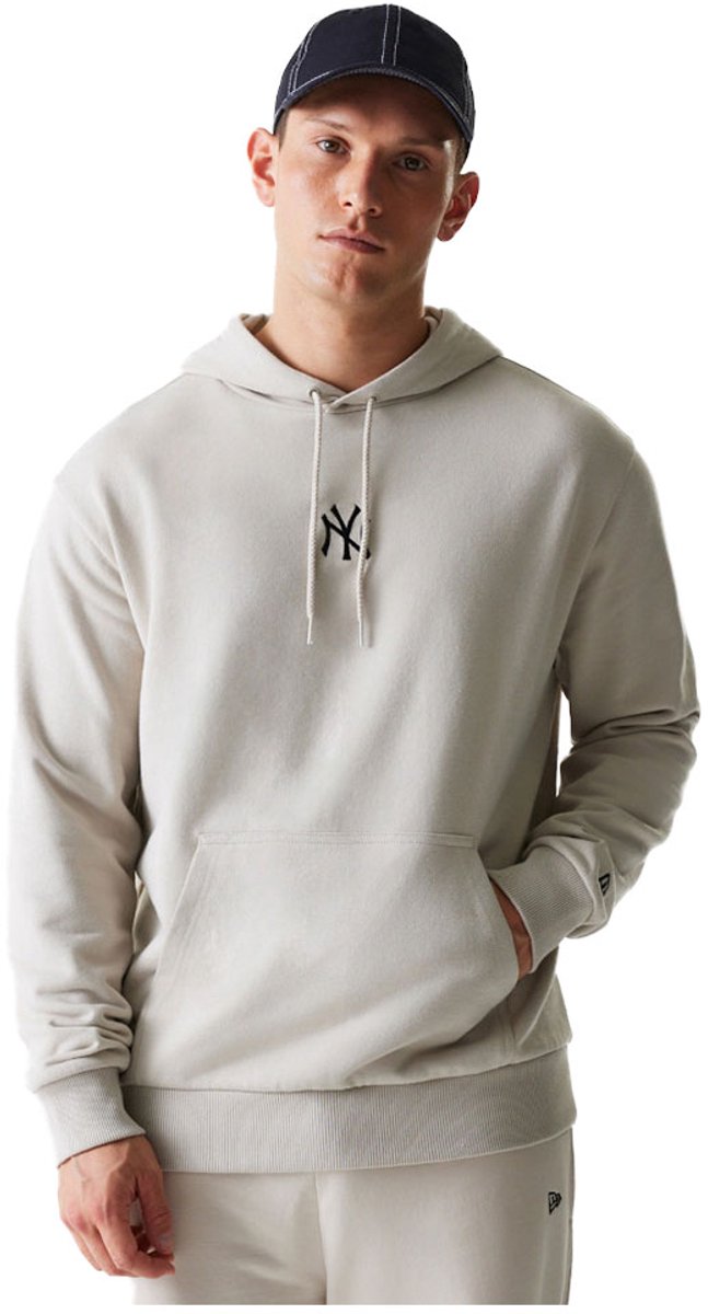 New Era Mlb Le Midi New York Yankees Hoodie S Man Vrouw Beige