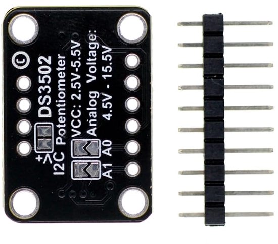 Fasizi 4PCS X9C104 digital potentiometer module 100 digital