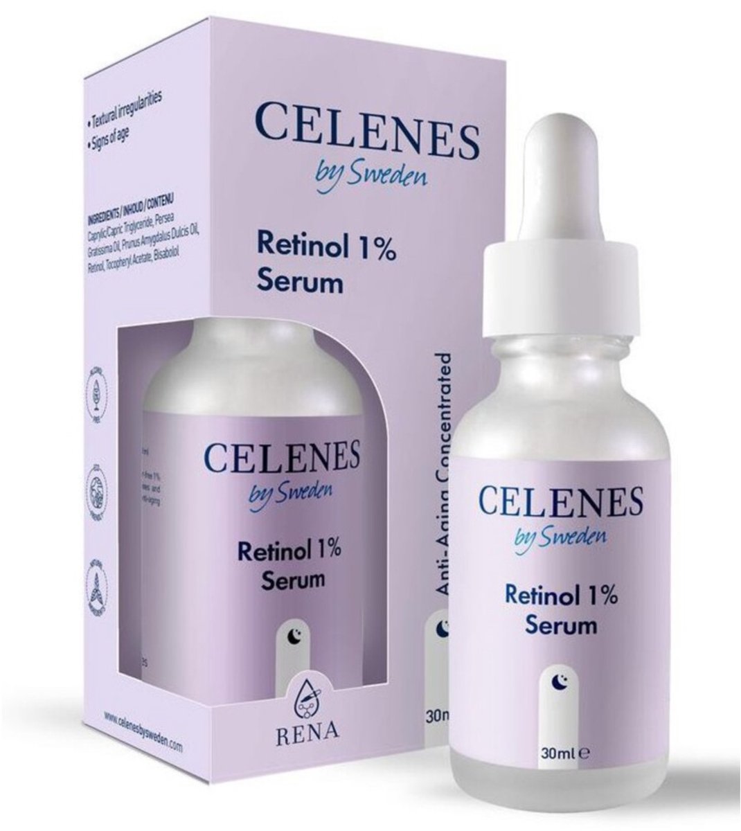 Celenes Retinol 1% Serum - 3 x 30 ml - Voordeelverpakking