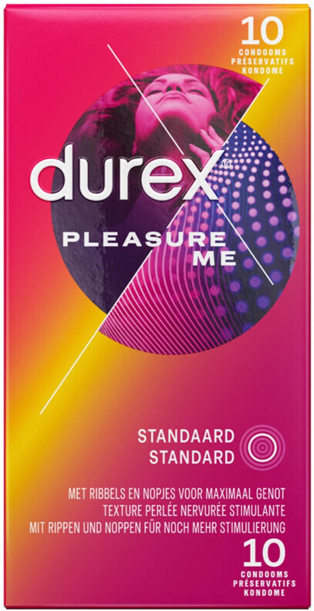 Durex Condooms Pleasure Me 10st x4