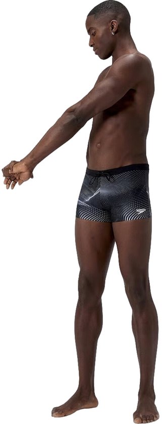 SPEEDO - Maillot de bain homme eco valmilton dot mesh aqsh bla/gre - Zwart