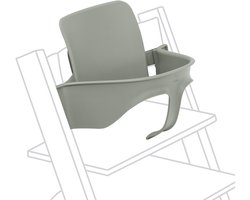 Tripp Trapp Baby Set van Stokke, Glacier Green - Maak van de Tripp Trapp-stoel een kinderstoel - Afneembare zitting voor 6-36 maanden - Past bij Tripp Trapp-modellen van na mei 2006