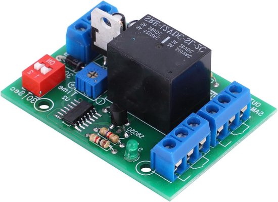 Retard Off Relaismodule 10-16V 12V DC Tijd Relais Module Dubbele ...