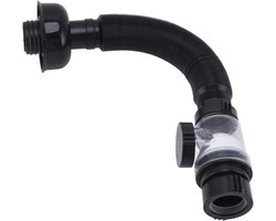 Flexibele Afvoerpijp voor Wastafel en Gootsteen - Uitbreidbaar - Anti Geur - Zwart PVC - Riool Afvoerbuis - S Trap Tubing - Keuken Badkamer - Universeel(Multifunctioneel)
