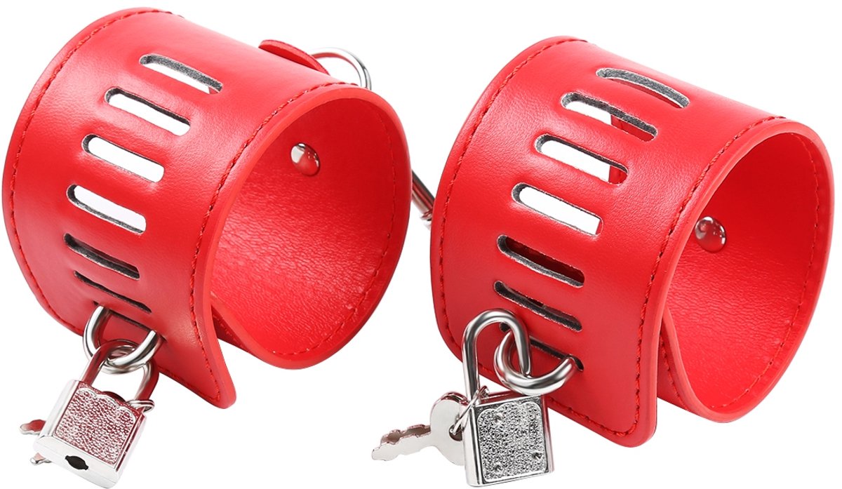 Smart Moves - Afsluitbare Handboeien - Rood