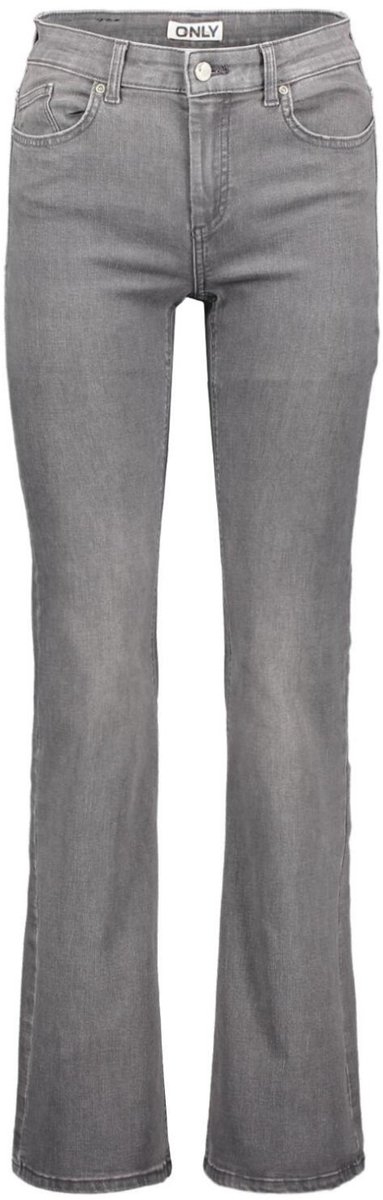 Only Jeans Onlblush Mw Flared Smu Dnm Pim 15367943 Medium Grey Denim Dames Maat - W25 X L32