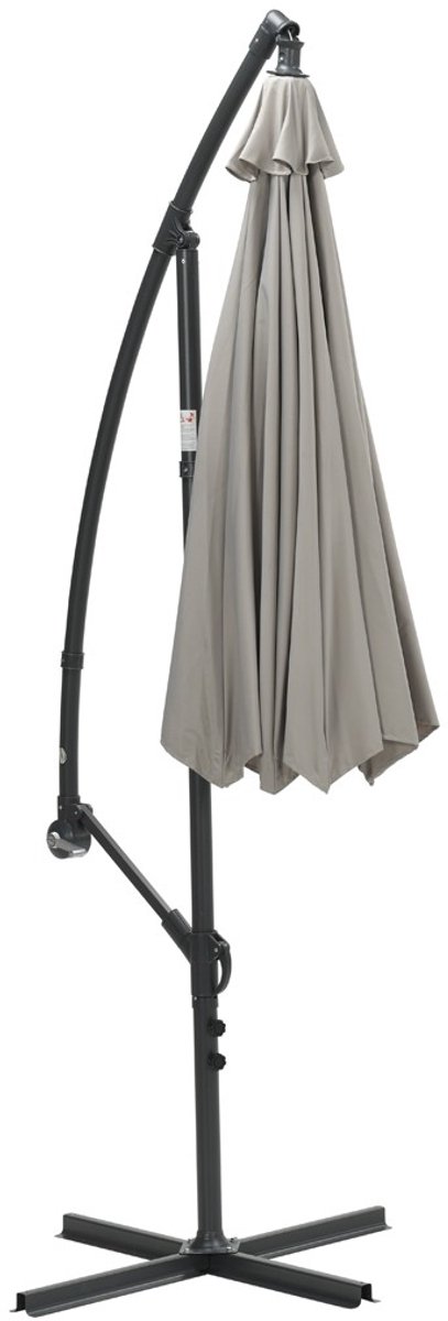 Garden Impressions Athene zweefparasol Ø300 cm - zand – foto 5