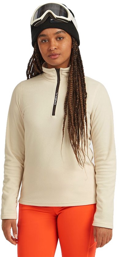 O´neill Fwc Cruz Jack´s Polartec Fleece Met Halve Rits Beige S Vrouw