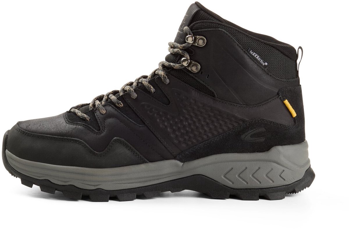 camel active teXXXactive® Wandelschoen met robuuste profielzool - Maat menswear-43 - Zwart
