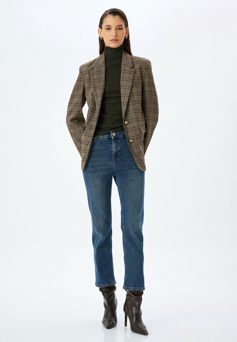 Denim Kick Flare Slim-fit-Jeans