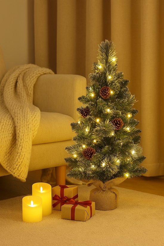 Sapin De Noël Artificiel Décorations De Noël 20-30-40 Cm Mini Arbre De Noël Artificiel Dessus De