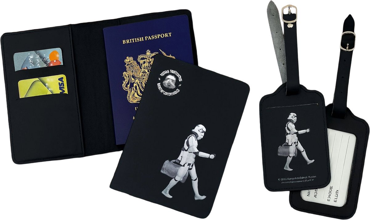 Stormtrooper - paspoorthoes - bagagelabel set (Star Wars)