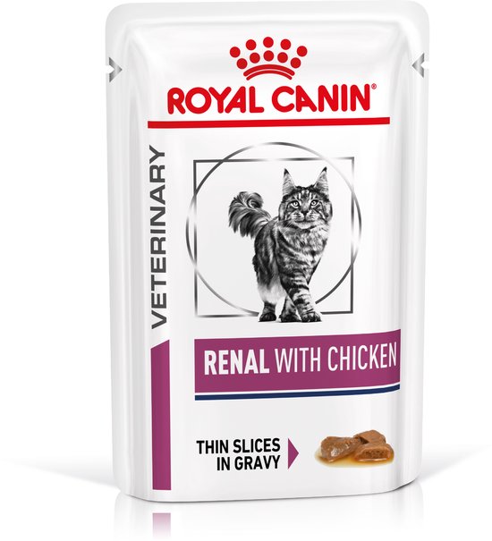 Royal Canin Renal Kip - Kattenvoer - 12 x 85 g