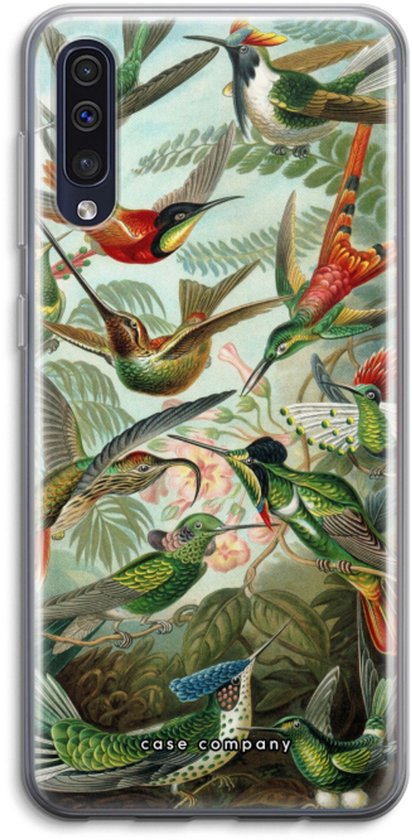 Case Company® - Coque Samsung Galaxy A50 - Haeckel Trochilidae - Coque souple pour téléphone - Protection tous côtés et bord d'écran