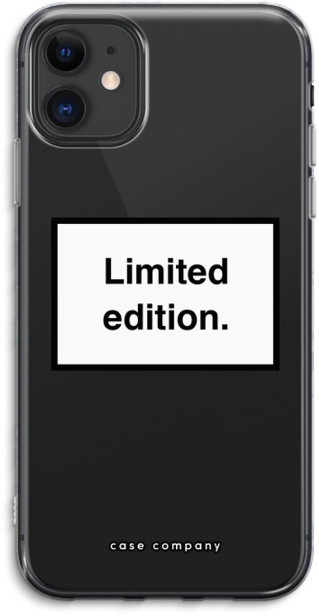 Case Company® - Hoesje geschikt voor iPhone 11 hoesje - Limited edition - Soft Cover Telefoonhoesje - Bescherming aan alle Kanten en Schermrand