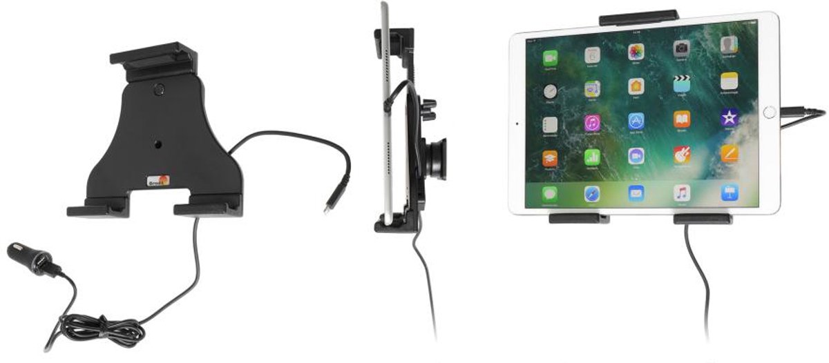 Brodit h/l tablet verstelb.140-195 mm met USB sig.-Lightning