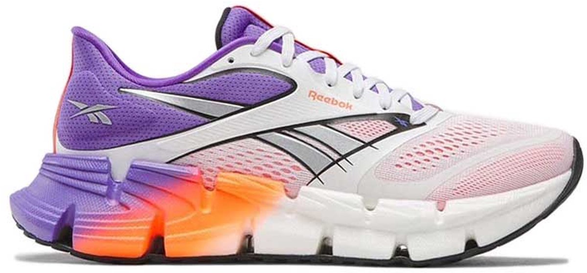 White / Royal Purple / Flash Orange
