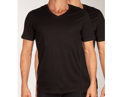 JACK&JONES JACBASIC V-NECK TEE SS 2 PACK NOOS Heren T-shirt - Maat L