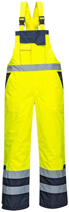 Portwest Hi-Vis Twee Kleuren Verkeersjack Size: XL, Colour: Geel, S466YERXL