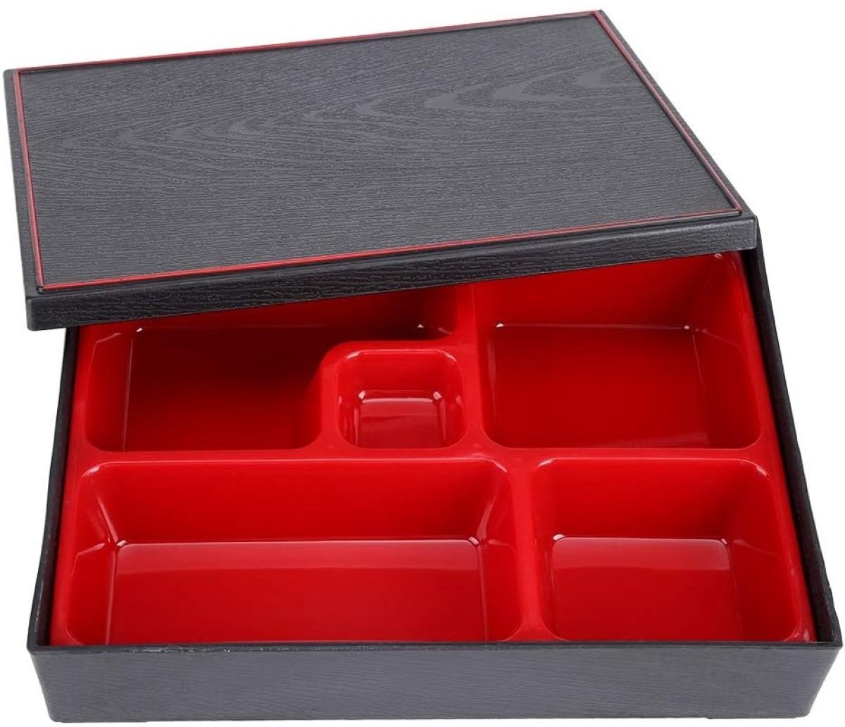 Draagbare Lunchbox ABS -29,5x23,5x4,8 cm – Multifunctioneel met Vakverdeling, Lichtgewicht en Duurzaam – Perfect voor Werk, School en Picknick