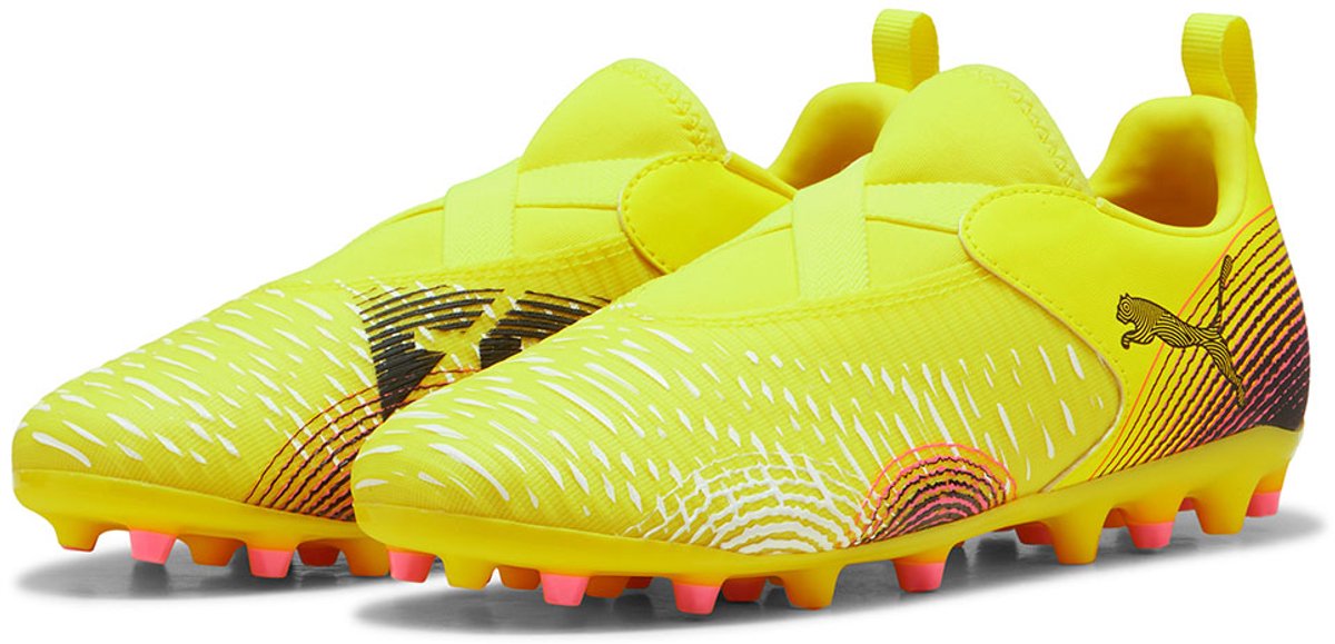 Puma Future 8 Match Ll Mg Junioren Voetbalschoenen Geel EU 36 Kinderen