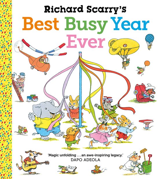 Richard Scarry's Best Busy Year Ever - cover