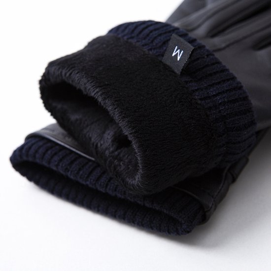 MGGMOKAY Leren winterhandschoenen voor dames