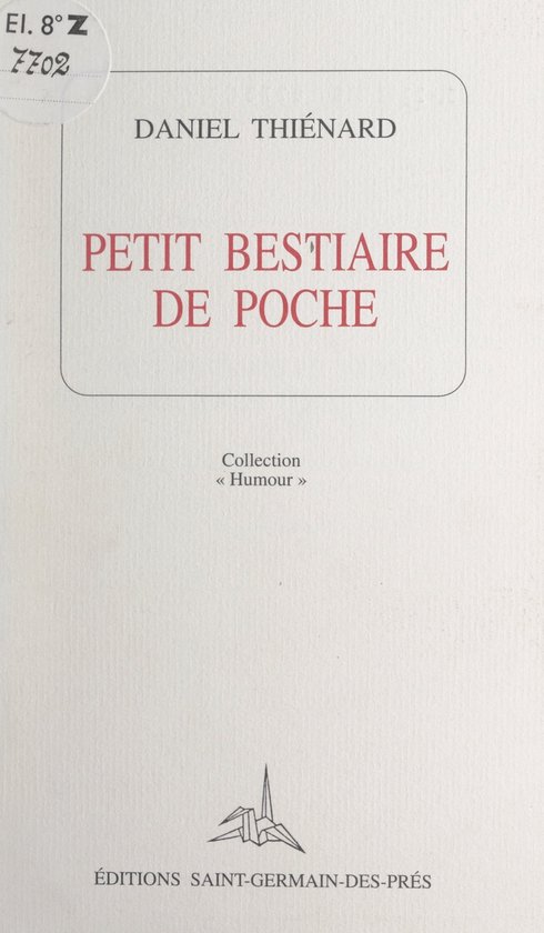 Petit bestiaire de poche
