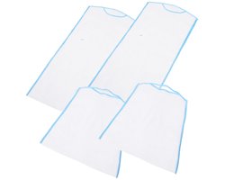 4-delige droognetzak voor kussens en kleding, winddicht ontwerp, groot en klein hangend droogrek voor truien, geschikt voor gebruik buitenshuis als kussen.