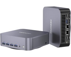 GEEKOM GT1 Mega - Intel Core Ultra 9 185H-processor - Intel Arc-graphics - 32 GB RAM - 2 TB SSD-harde schijf - Windows 11 Pro