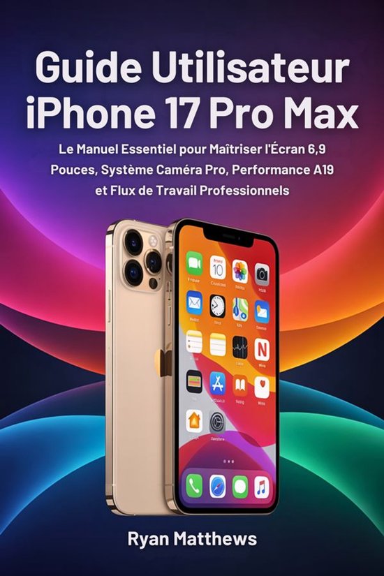 Guide Utilisateur iPhone 17 Pro Max - cover