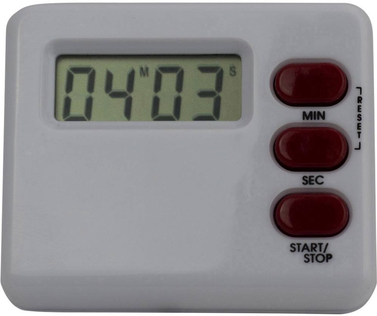 EUROTIME M902012C Timer Wit, Rood Digitaal