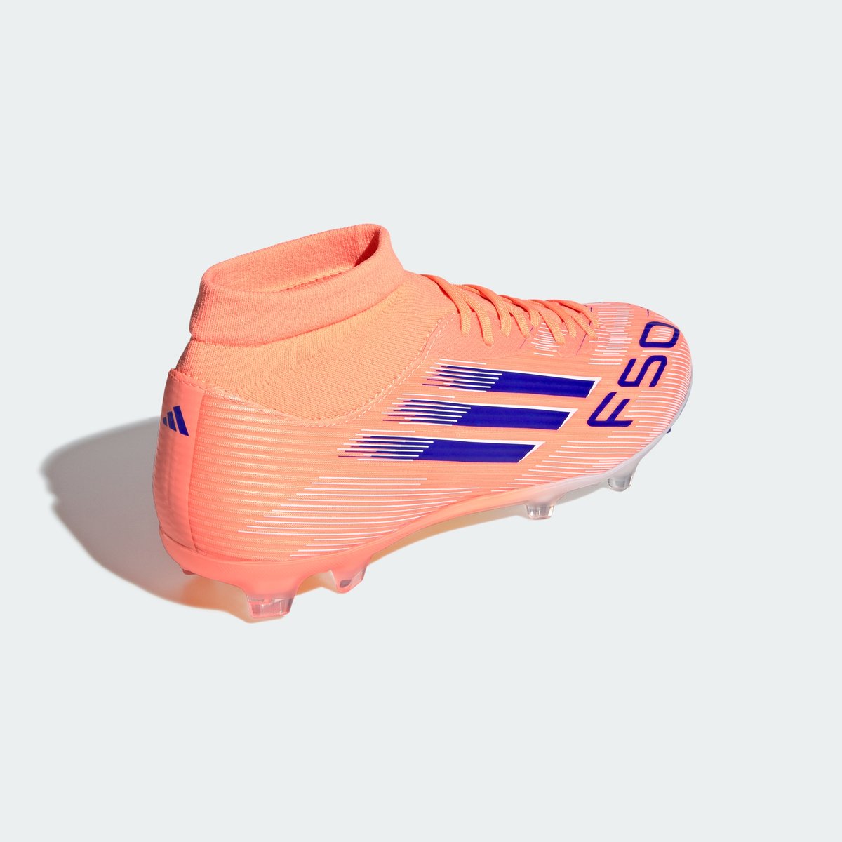 adidas Performance F50 League Mid Firm/Multi-Ground Voetbalschoenen - Unisex - Oranje — cadeau in Sport & Outdoor - foto 8