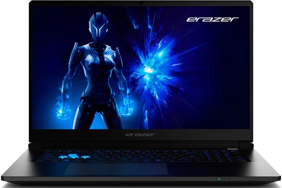 ERAZER Defender 17 P1 Core Gaming Laptop, Intel® Core™ 7 240H, Windows 11 Home, 43,9 cm (17,3") FHD-scherm met 144 Hz, NVIDIA® GeForce RTX™ 5060, 2 TB SSD, 32 GB RAM BE - ERAZER - Hoofdafbeelding