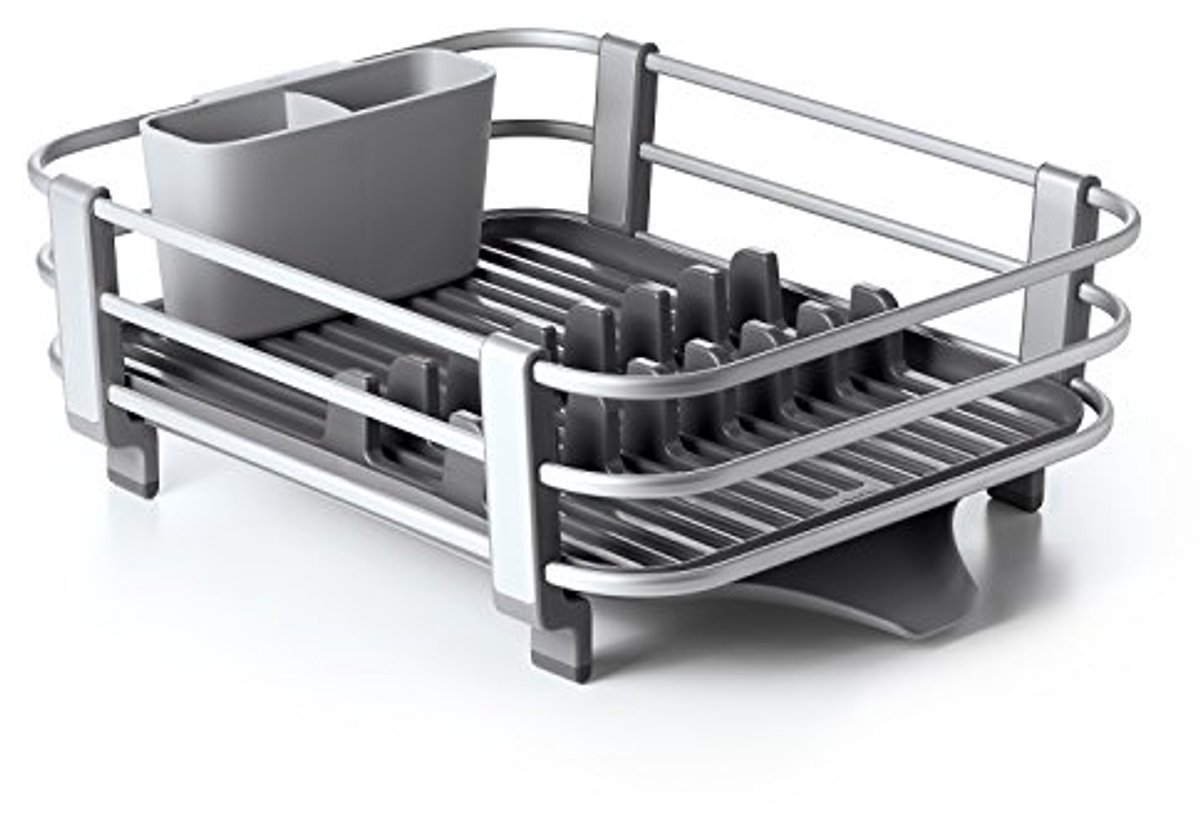 Aluminium Afdruiprek in Grijs - Perfect voor Keuken en Afwassen
