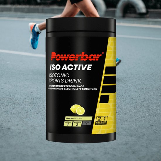 Powerbar sportdrank - IsoActive - Lemon - 600 gram - 9 liter — afbeelding 5