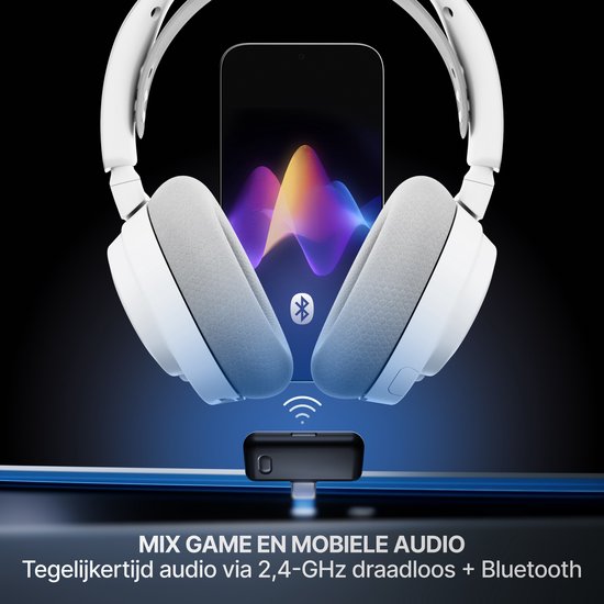 SteelSeries Arctis Nova 7 Gen 2 (wireless, White) (4/8)