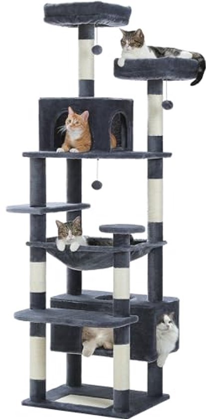 Pawz Road 184 Cm Grote Schraapstaf, Kattentorre Voor Grote Katten
