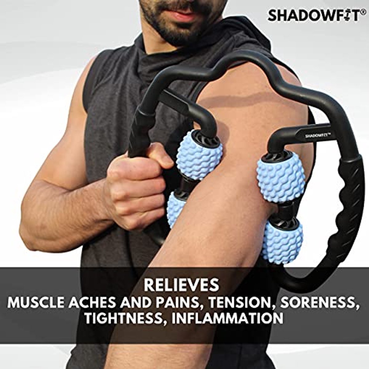 Schuimroller voor spieren - Perfect voor kuiten, benen, armen en diepere weefselmassage