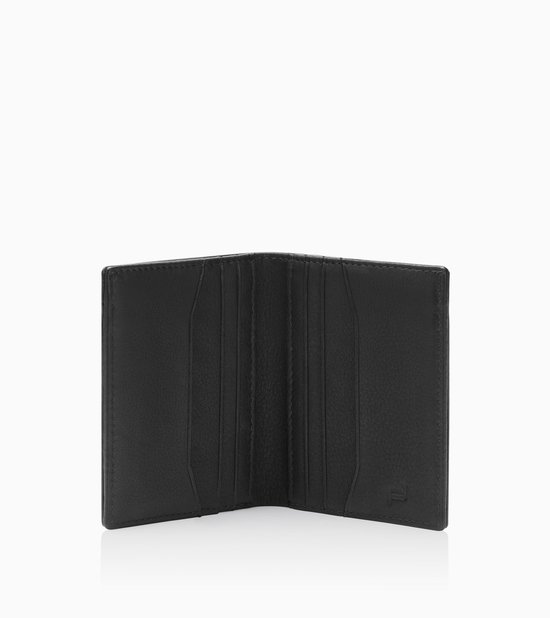 PORSCHE DESIGN Cuir Étui pour carte de crédit Business Billfold 6 Black Noir