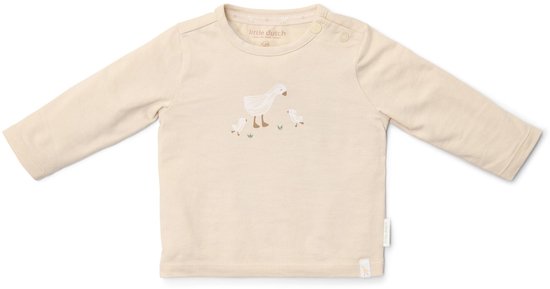 Chemise à manches longues - Sable - Newborn Naturals - Little Goose-74