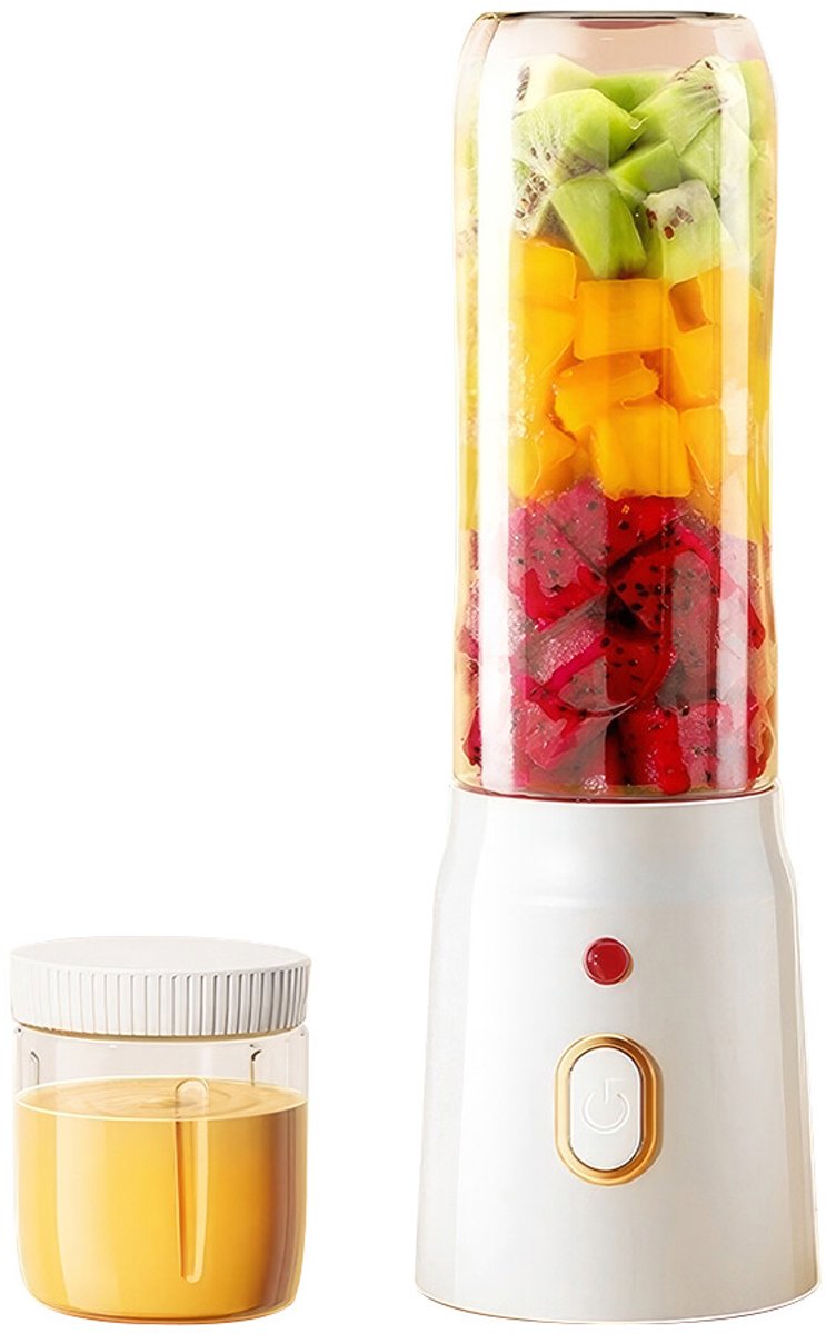 450ml Fruit Juicer Draagbare Smoothie Blender Juicer USB Oplaadbaar Reis