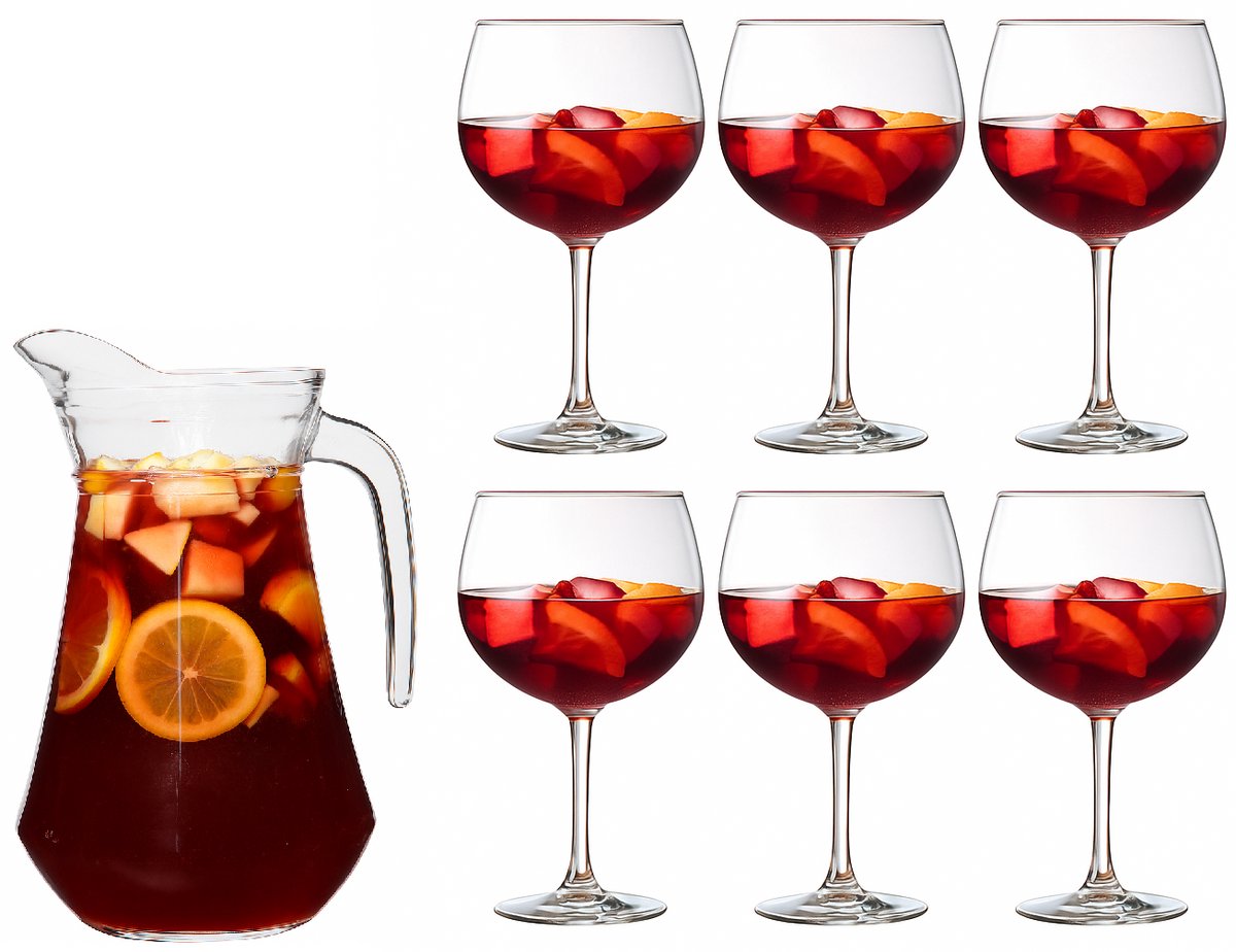 Cosy & Trendy Sangriaset Cosy Moments 700 ml - Set van 7 - Elegant Design