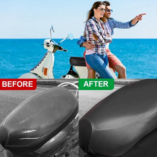 Universele zadelhoes voor scooters - waterdicht en antislip - 1 stuk - zwart van Universele — afbeelding 3