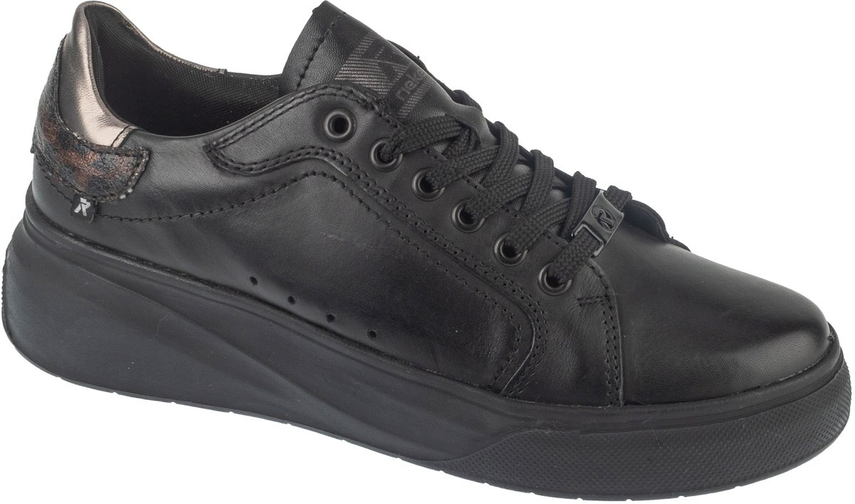 Rieker Sneakers W2303, Vrouwen, Zwart, Sneakers, maat: 38