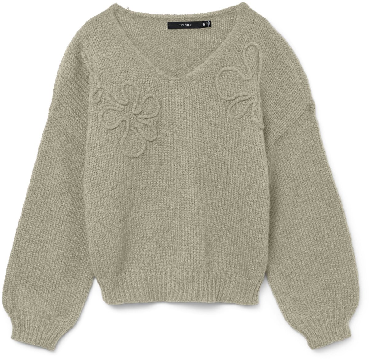 VERO MODA - VMLOLLIPOP LS V-NECK PULLOVER BOO - Dames - Gebreide truien
