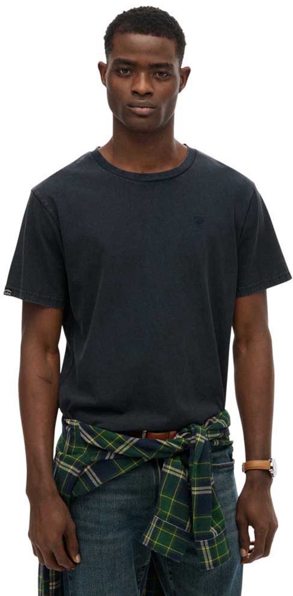 Superdry Essentials Relaxed T-shirt Heren T-shirts Marineblauw