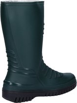Groene Rubberlaarzen Op Een Rij Klassieke Het Werkschoenen Voor Landbouwers En Tuinlieden Lange Image154642975