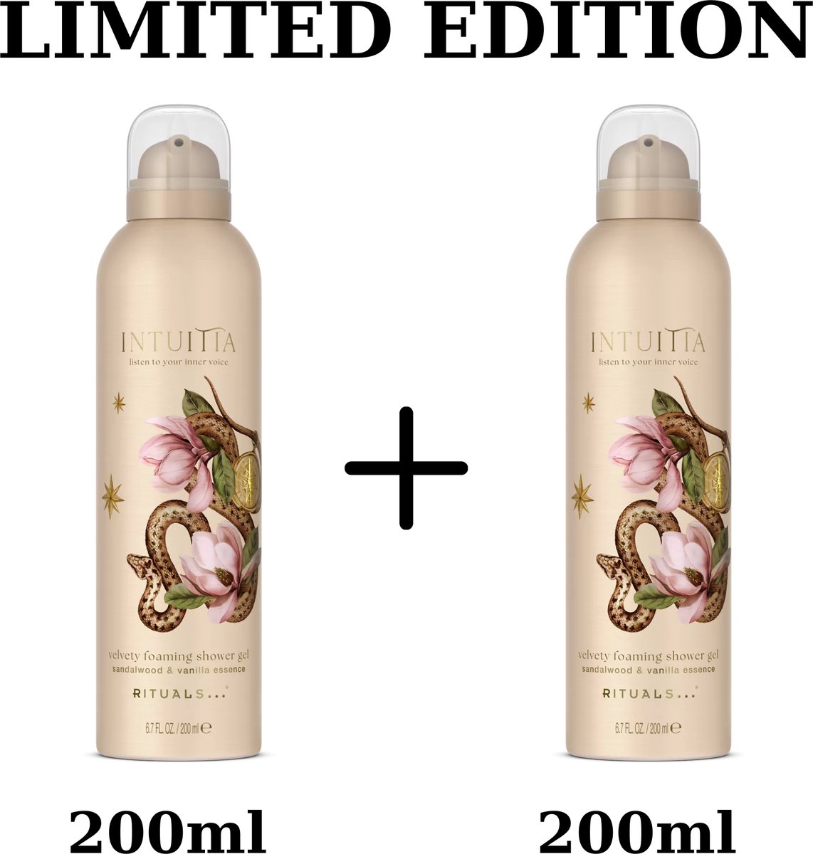 Rituals - İntuitia - 2X Shower Gel a 200 ml = 400 ml - Douchegel - Doucheschuim