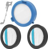 AEG QX7 Filter Set - 8 Pieces for QX6, QX8-2, ASKW1 Vacuum Cleaner - 4 Front Motor Filters, 4 Hygienic Filters, 1 Cleaning Brush - Accessory Set and Spare Parts